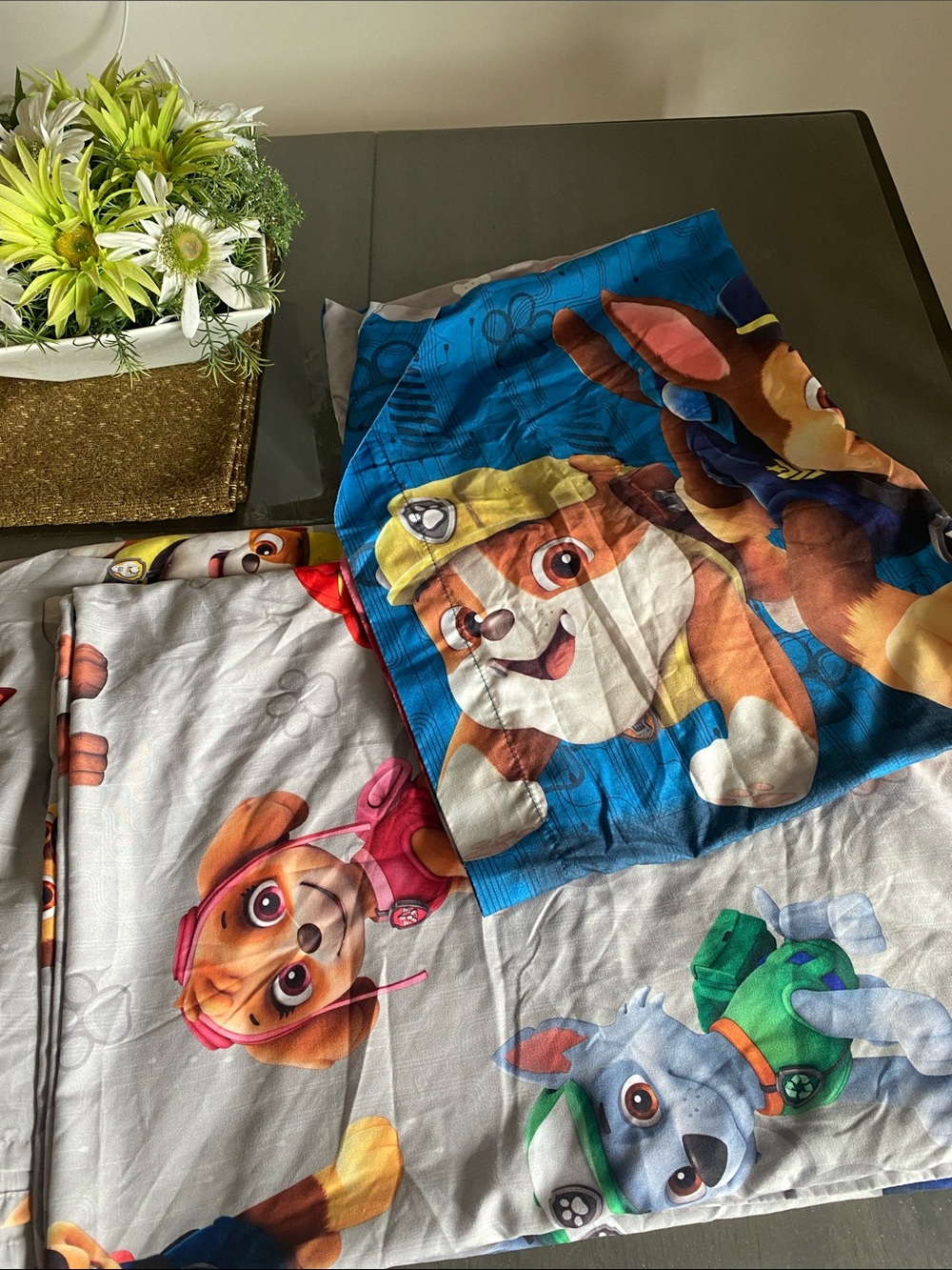 Nickelodeon Paw Patrol Bedding Sheet & Pillow twin